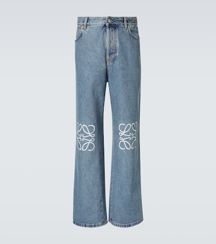 Loewe Jeans anchos con anagrama - Loewe - Modalova