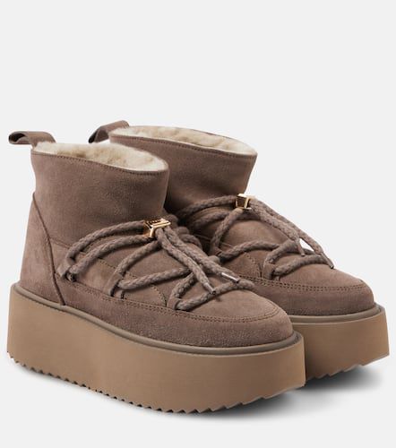 Classic suede platform snow boots - Inuikii - Modalova