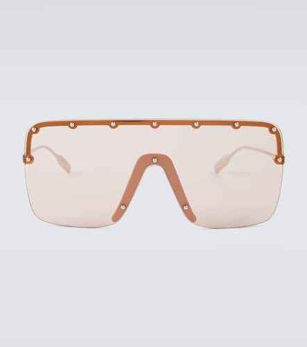 Gafas de sol con montura de máscara - Gucci - Modalova