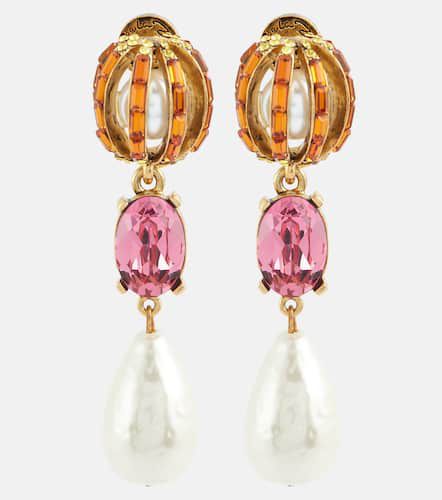 Embellished earrings - Oscar de la Renta - Modalova
