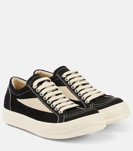 Sneakers in canvas con suede - Rick Owens - Modalova