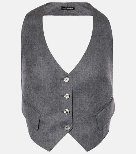 Tom Ford Wool twill vest - Tom Ford - Modalova