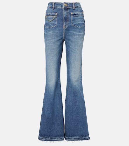 Ganni Jean flare Blue Future Goddi - Ganni - Modalova