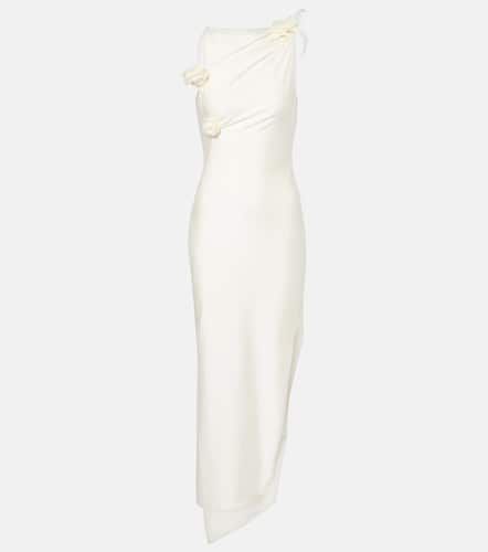 Embroidered asymmetric maxi dress - Coperni - Modalova