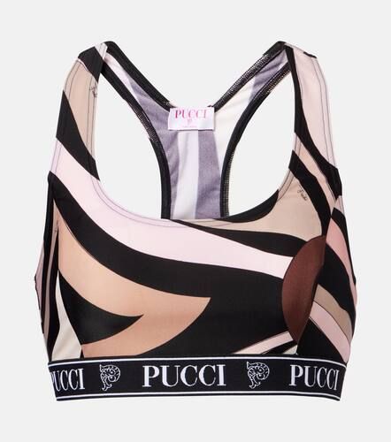 Pucci Brassière de sport imprimée - Pucci - Modalova