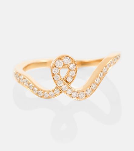 Ruban de Diamant 18kt gold ring with diamonds - Sophie Bille Brahe - Modalova