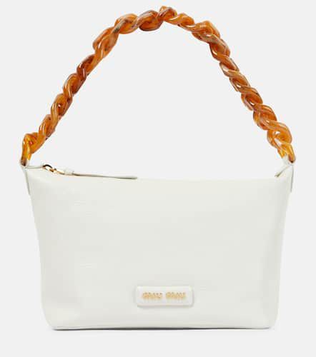 Miu Spirit leather shoulder bag - Miu Miu - Modalova