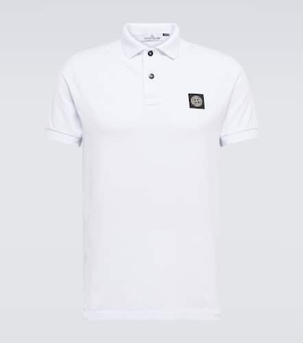 Cotton-blend polo shirt - Stone Island - Modalova