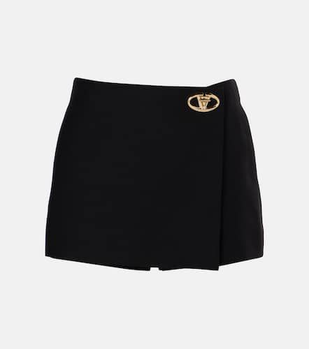 Skort VLogo Locker aus Crepe Couture - Valentino - Modalova