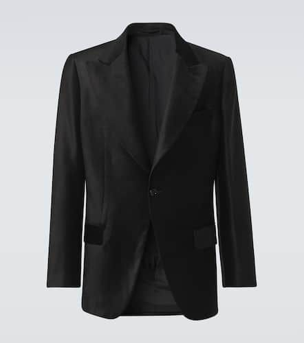 Blazer da smoking in velluto - Lardini - Modalova