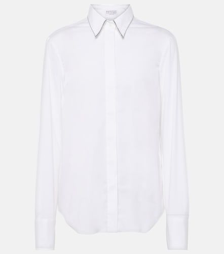 Camisa de algodón - Brunello Cucinelli - Modalova