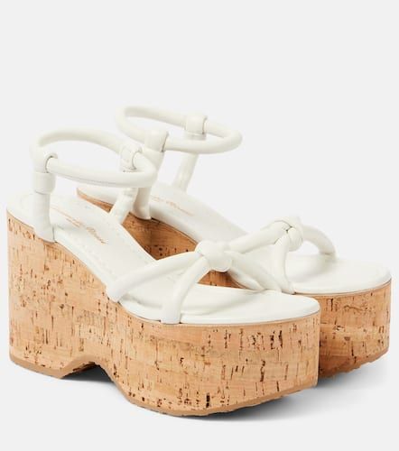 Plateausandalen Alma aus Leder - Gianvito Rossi - Modalova