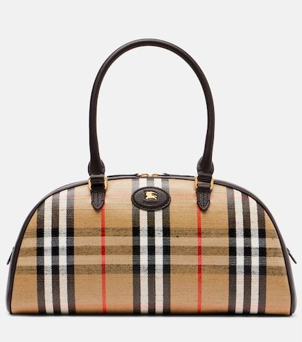 Borsa Highlands in jacquard a quadri - Burberry - Modalova
