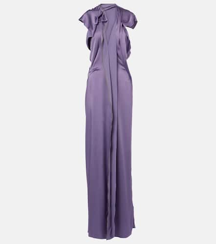 Victoria Beckham Robe aus Satin - Victoria Beckham - Modalova