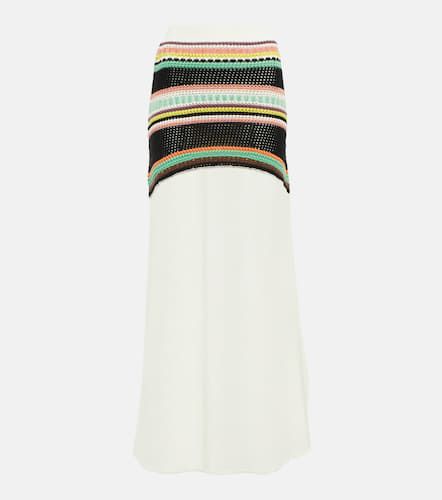 ChloÃ© High-rise striped wool maxi skirt - Chloe - Modalova