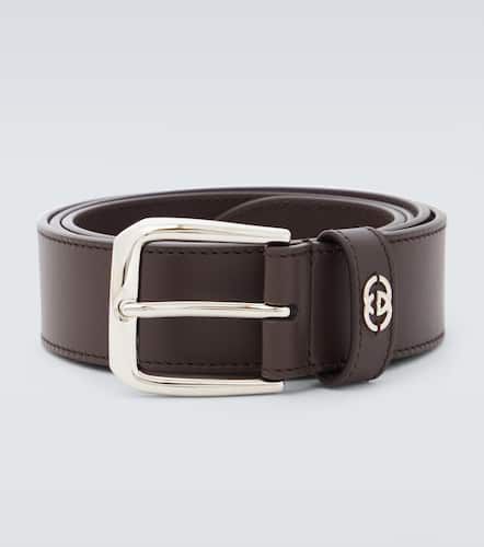 Gucci Interlocking G leather belt - Gucci - Modalova