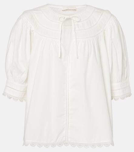 Ulla Johnson Top Dylan in cotone - Ulla Johnson - Modalova