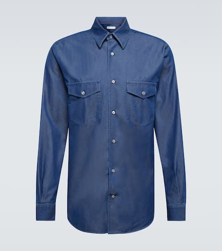 Loro Piana Camisa Thomas de denim - Loro Piana - Modalova