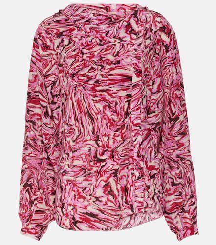 Tiphaine printed silk blouse - Isabel Marant - Modalova
