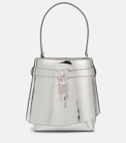Bucket-Bag Shark Lock aus Metallic-Leder - Givenchy - Modalova
