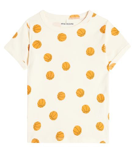 Basketball cotton jersey T-shirt - Mini Rodini - Modalova