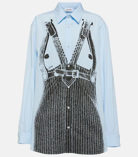 Camicia oversize in popeline di cotone - Jean Paul Gaultier - Modalova