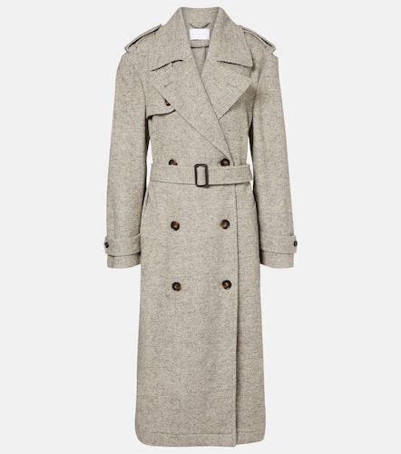 Trench-coat en laine et soie - Stella McCartney - Modalova