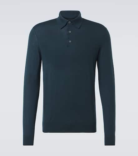 Zegna Cashmere and silk polo shirt - Zegna - Modalova