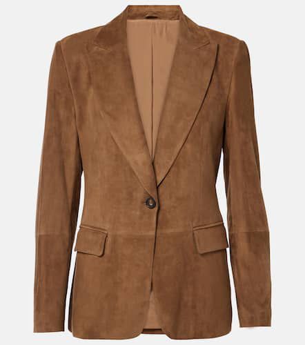 Monili suede jacket - Brunello Cucinelli - Modalova