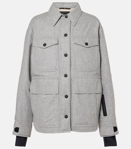 Chaqueta de esquí de plumas de lana - Moncler Grenoble - Modalova