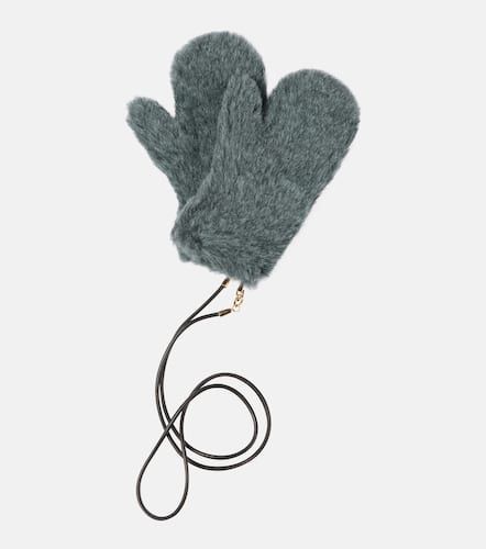 Max Mara Wool and silk teddy gloves - Max Mara - Modalova