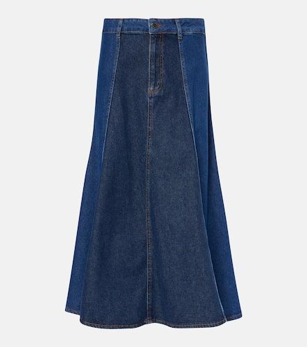 AG Jeans Falda midi Arles en denim - AG Jeans - Modalova