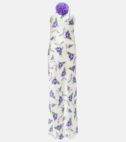 Rodarte Floral-appliqué silk gown - Rodarte - Modalova