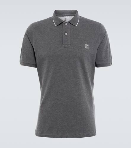 Cotton polo shirt - Brunello Cucinelli - Modalova