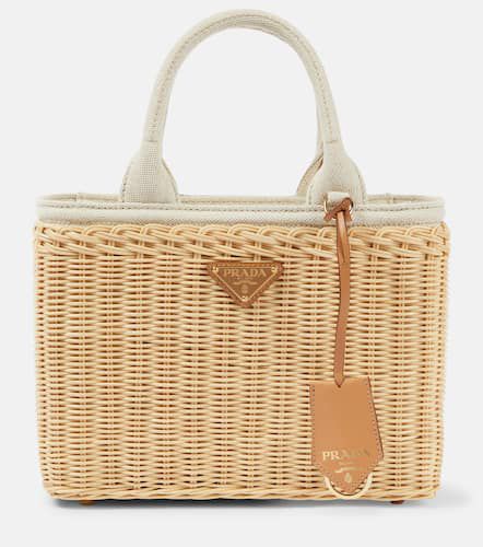 Prada Small wicker shoulder bag - Prada - Modalova