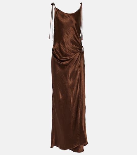 Acne Studios Satin midi dress - Acne Studios - Modalova