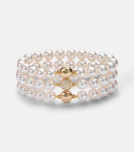 Grace 18kt gold bracelet with pearls and diamonds - Bucherer Fine Jewellery - Modalova