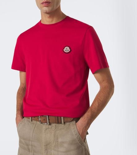 Moncler T-shirt in jersey di cotone - Moncler - Modalova