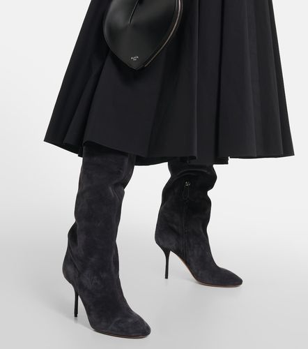 Alaïa Stivali Fluide 90 in suede - Alaia - Modalova
