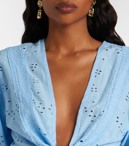Pia broderie anglaise cotton top - Melissa Odabash - Modalova