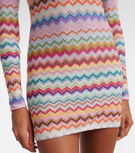 Missoni Zigzag lame minidress - Missoni - Modalova
