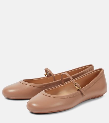 Carla leather ballet flats - Gianvito Rossi - Modalova