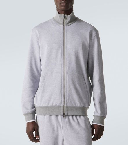 Brioni Cotton-blend track jacket - Brioni - Modalova