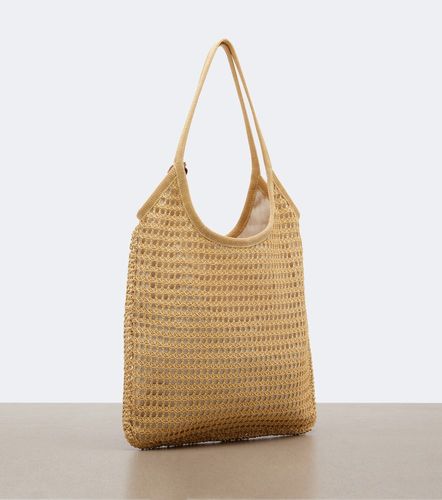 Miu Miu Ivy crochet raffia tote bag - Miu Miu - Modalova
