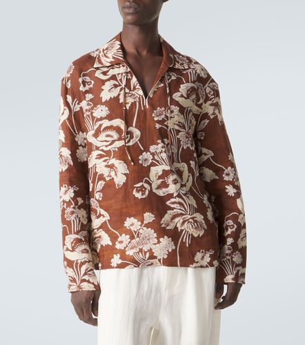 Commas Camisa de lino floral - Commas - Modalova