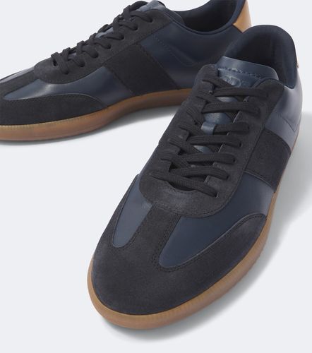 Tabs leather and suede sneakers - Tod's - Modalova