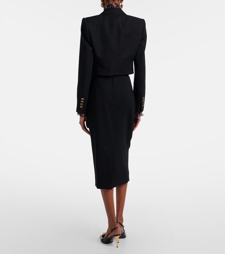 Wool-blend pencil skirt - Dolce&Gabbana - Modalova