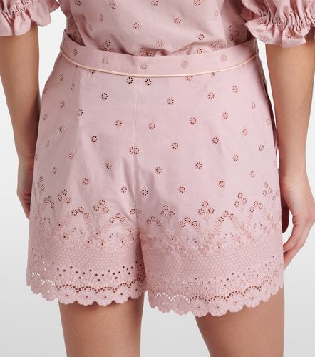 Shorts de algodón bordados - Valentino - Modalova