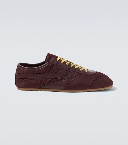 Leather-trimmed sneakers - Dries Van Noten - Modalova