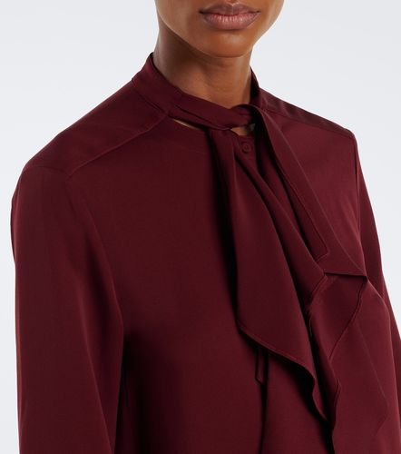 Blusa in seta con lavalliere - Max Mara - Modalova